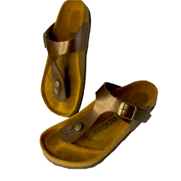BIRKENSTOCK Gizeh Thong Brown Sandals Size 36 - Picture 2 of 13